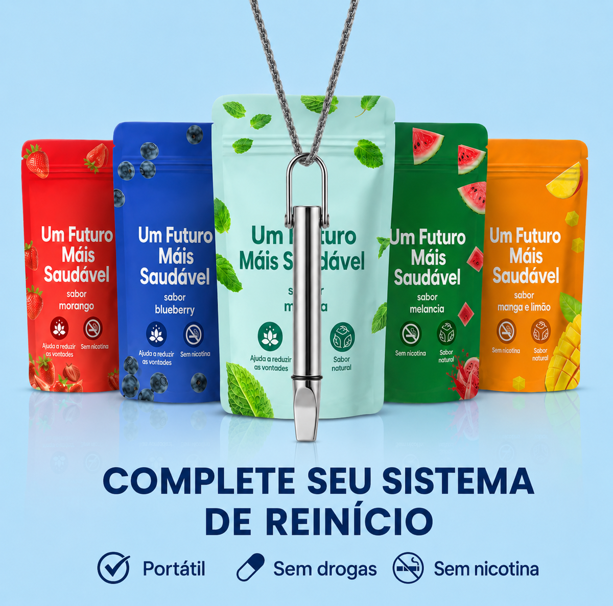 Colar Respirável Bomflow - Controle Natural